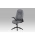 Autronic office chair PU DARK GREY/PP armrest PU cover/butterfly mech/painted 350mm base KA-G301 GREY