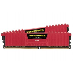 Corsair Vengeance LPX 16GB (Kit 2x8GB) 3200MHz DDR4 CL16 1.35V, červený